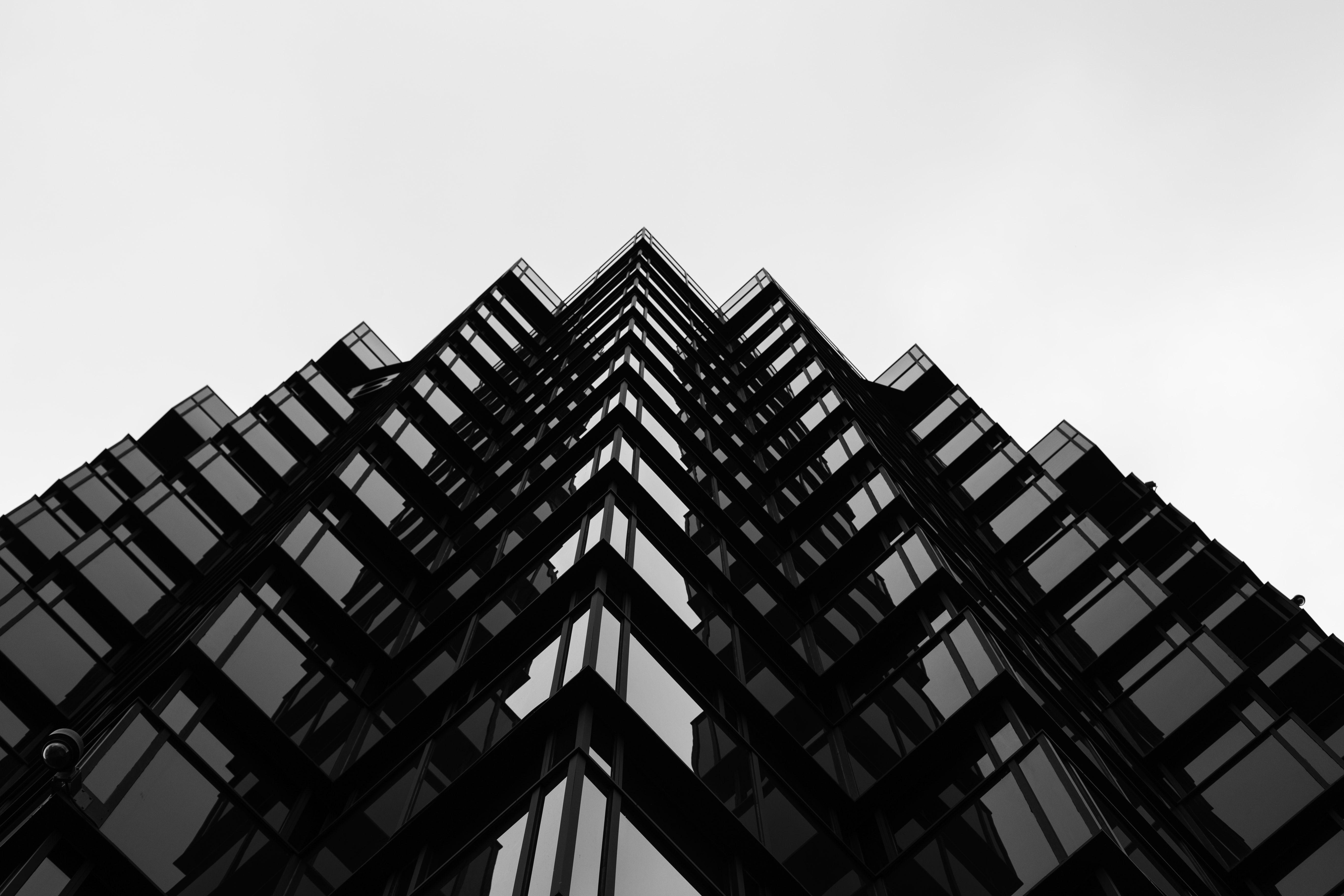 5472x3648 futuristic cubic architecture Wallpaper and Free Stock