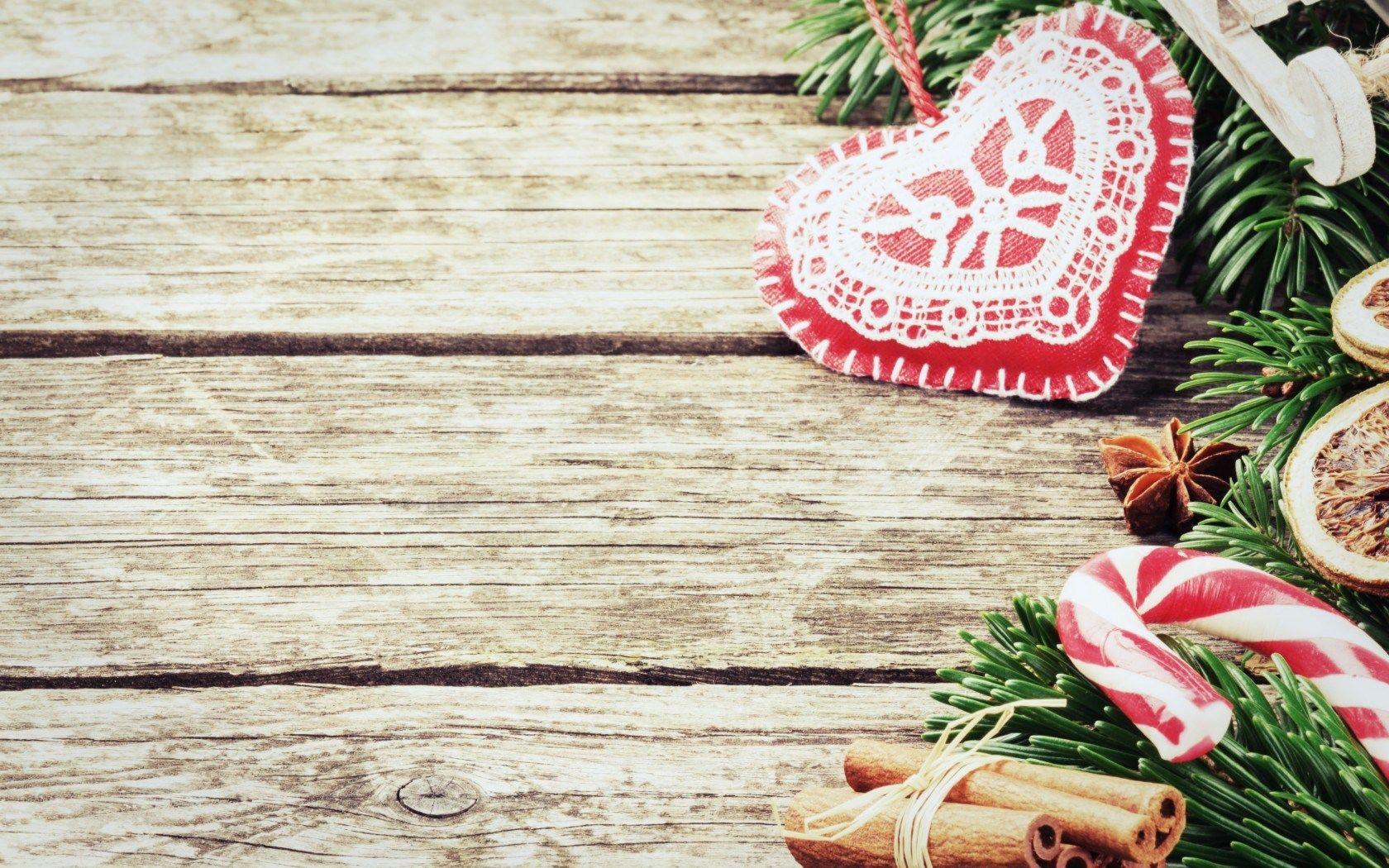 1680x1050 New Year Christmas Candy Heart wallpaperx1050
