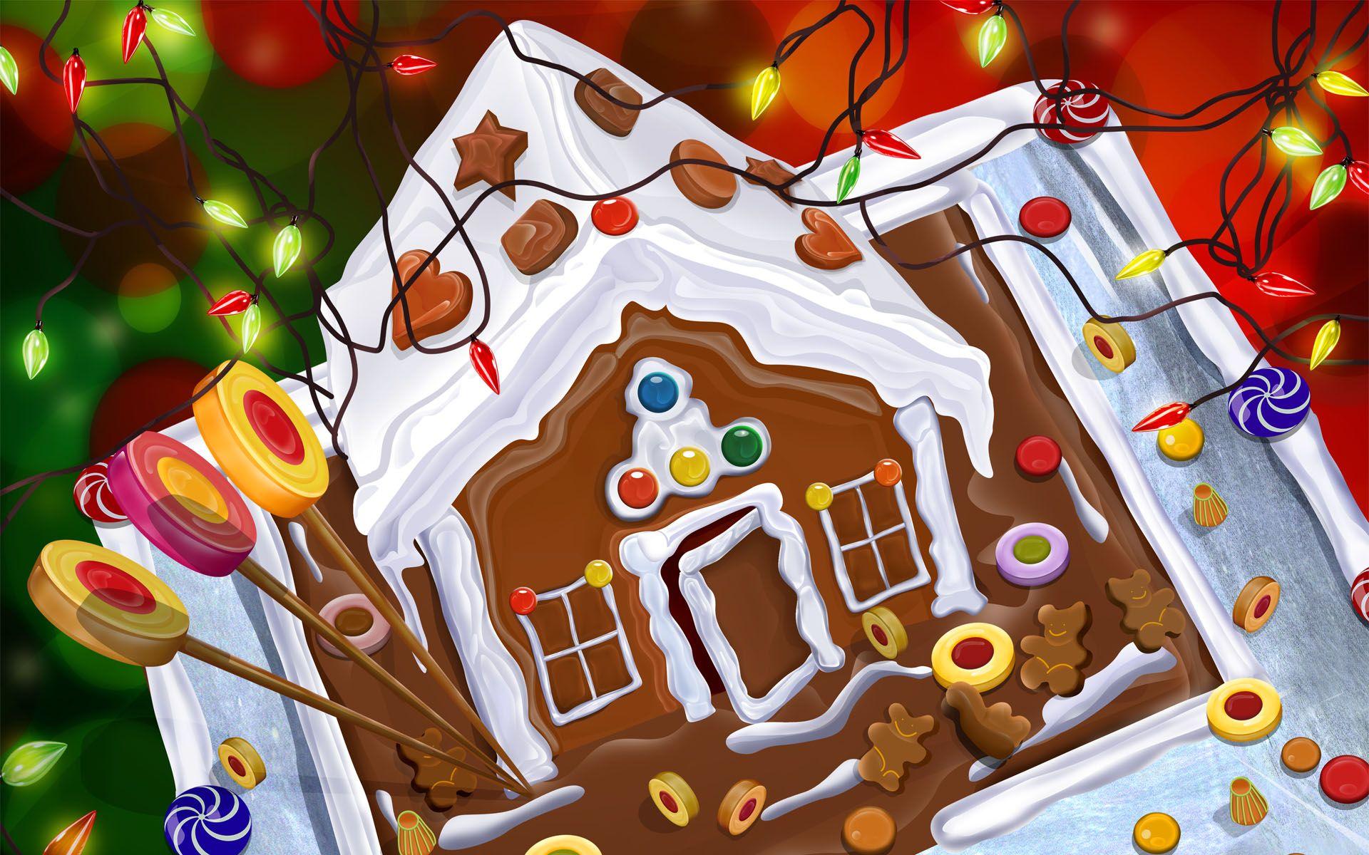 1920x1200 Christmas Candy Wallpaper Wallpaper 16436