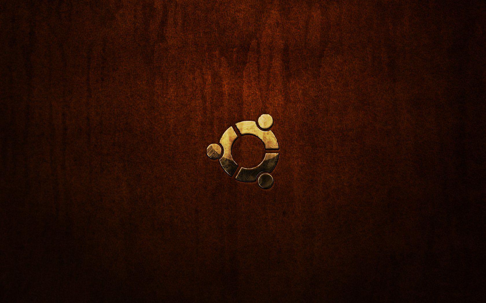 1680x1050 Ubuntu Brown Leather Distress