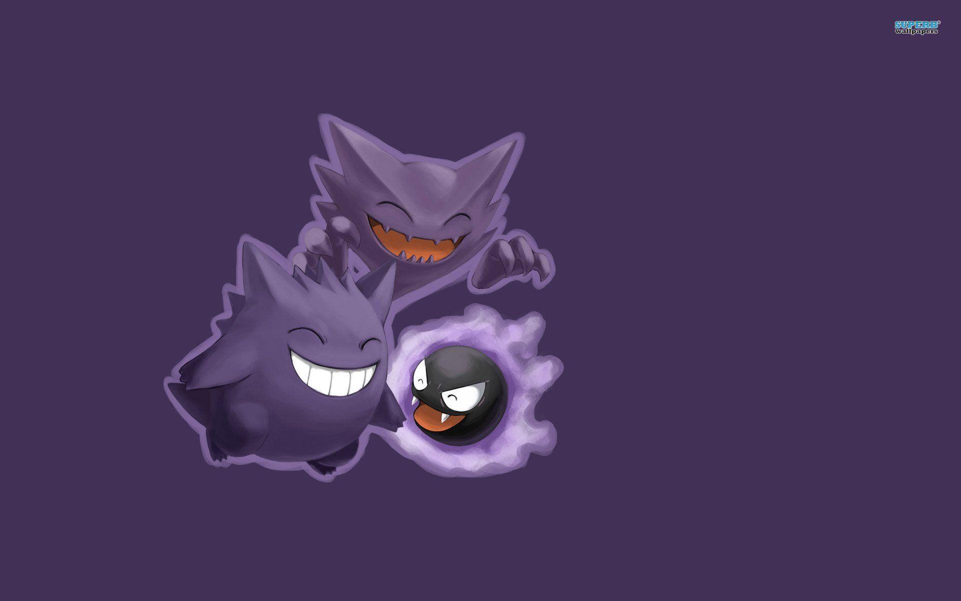 1920x1200 Gastly Wallpaper