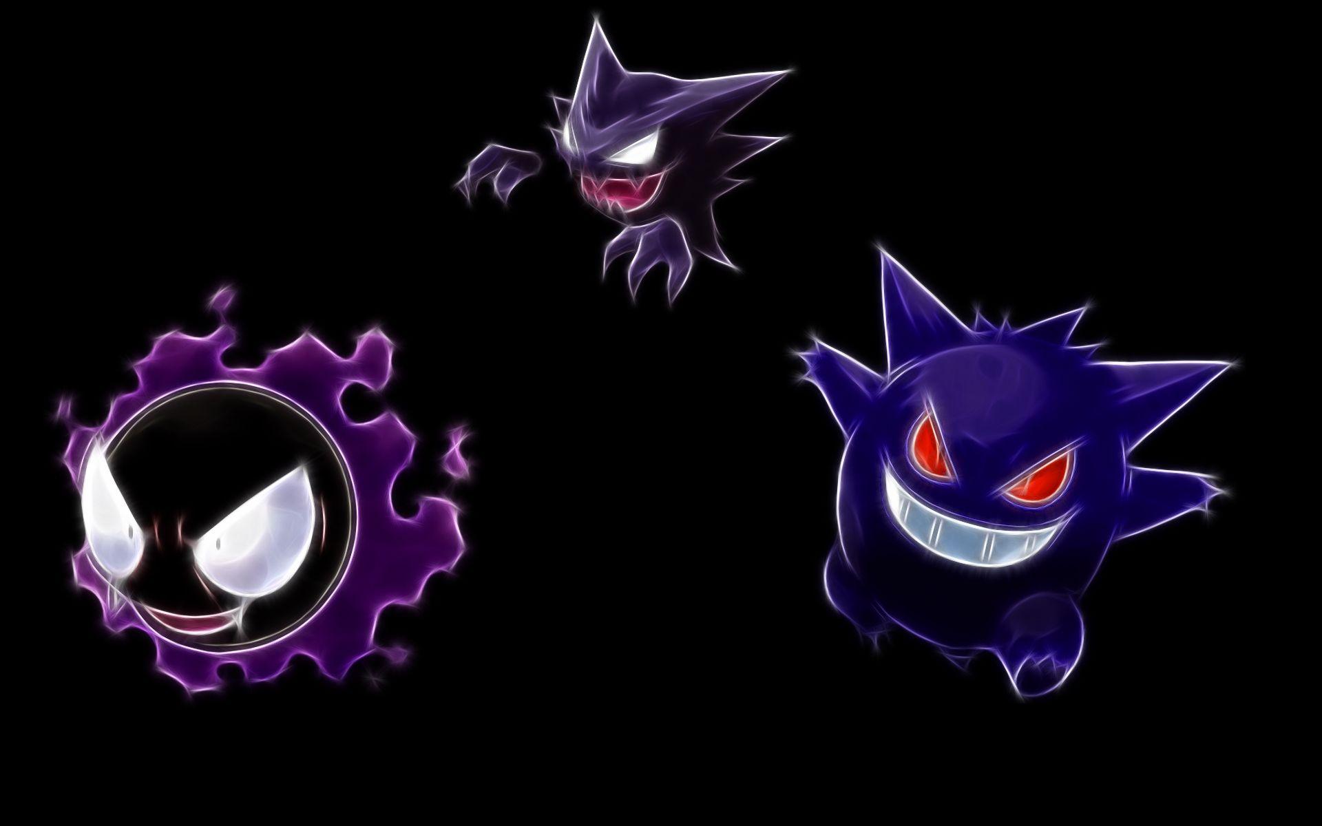 1920x1200 pokemon gengar haunter gastly 1920x1200 wallpaper High Quality Wallpaper, High Definition Wallpaper