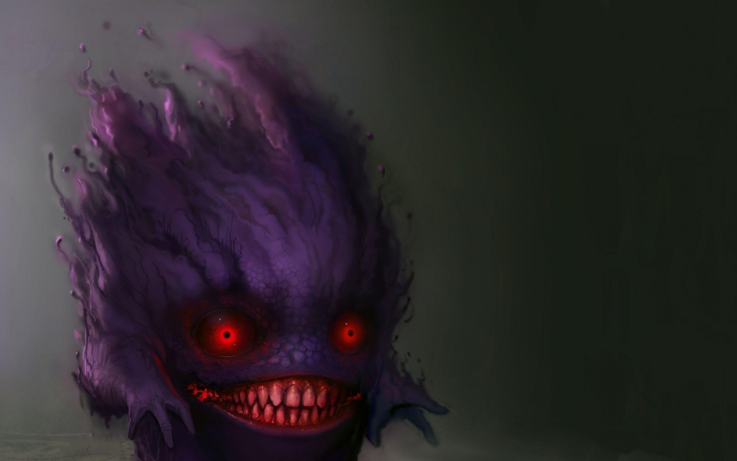 2560x1600 Gastly Wallpaper