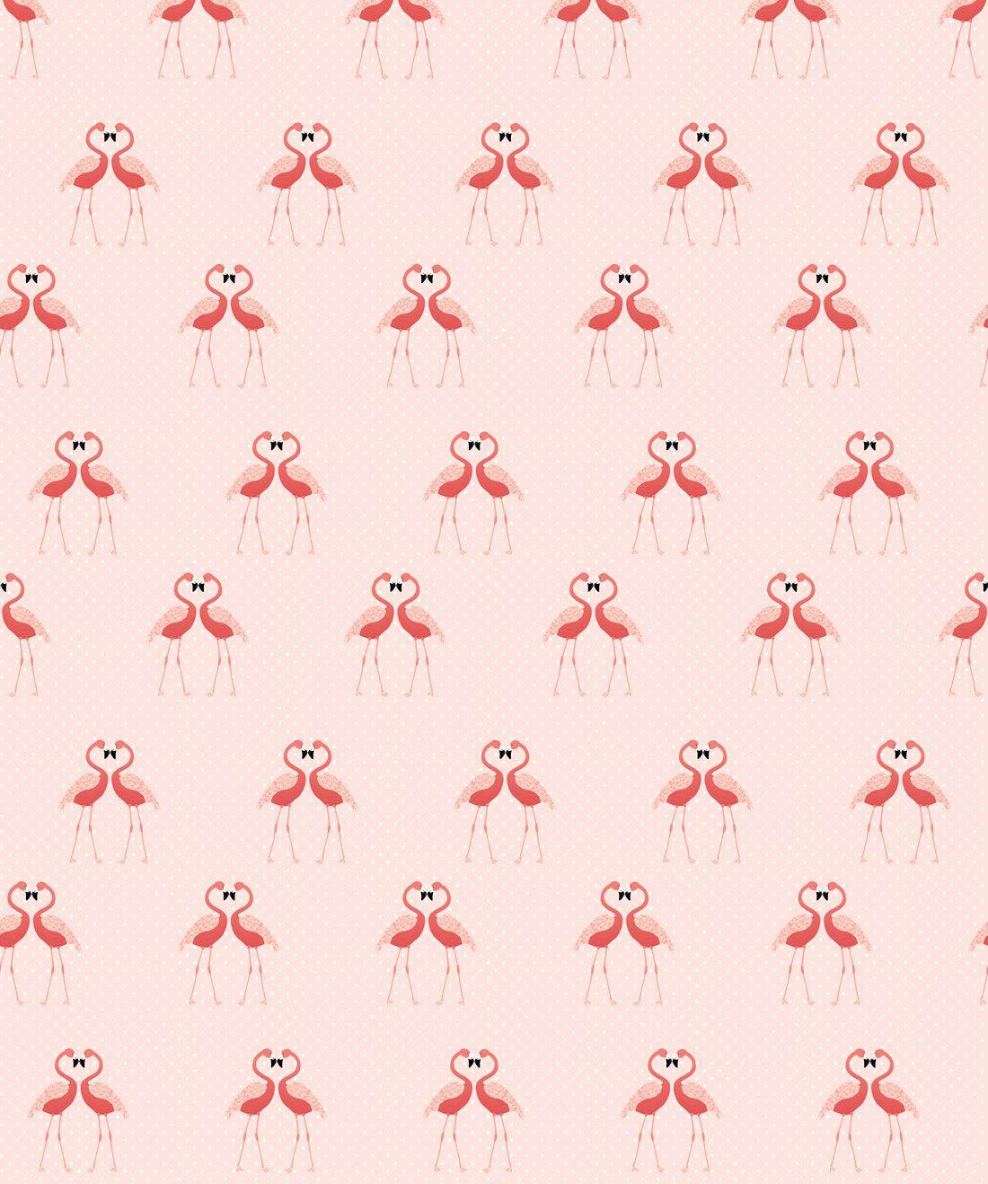 1100x1318 Pink Flamingos Wallpaper, Gorgeous Nursery Print