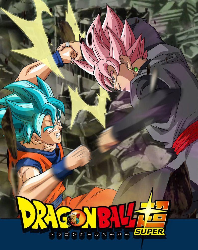 795x1006 DBZ. Goku vs black goku, Dragon ball super