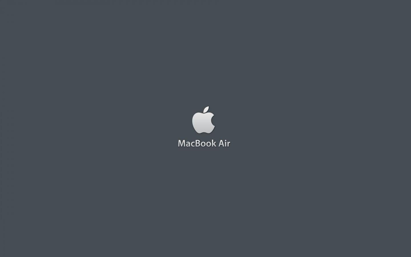 1440x900 Macbook Air Logo Wallpaper
