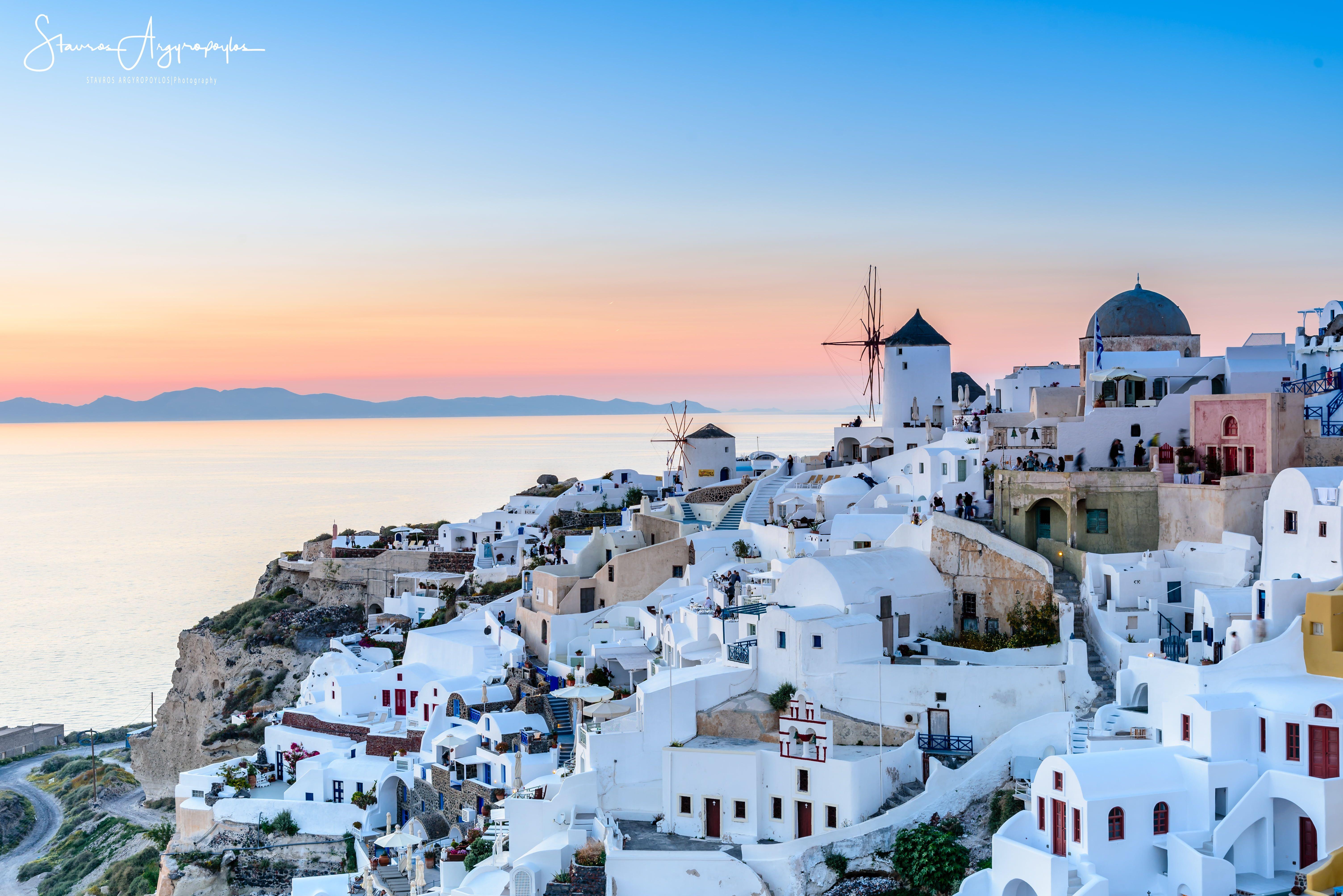 Santorini Greece 4k Wallpapers Top Free Santorini Greece 4k