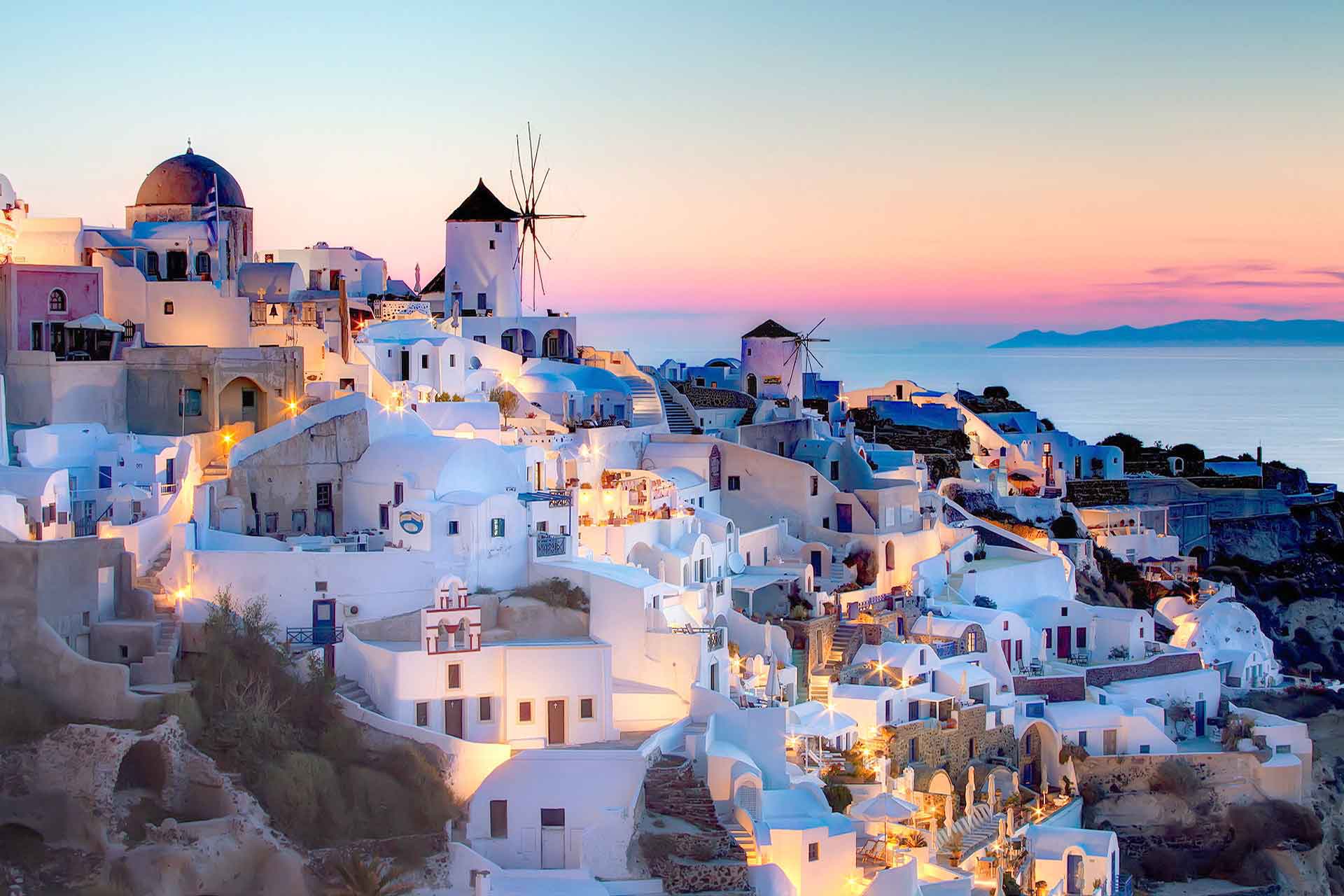 1920x1280 Free download Santorini Wallpaper Santorini HD Wallpaper