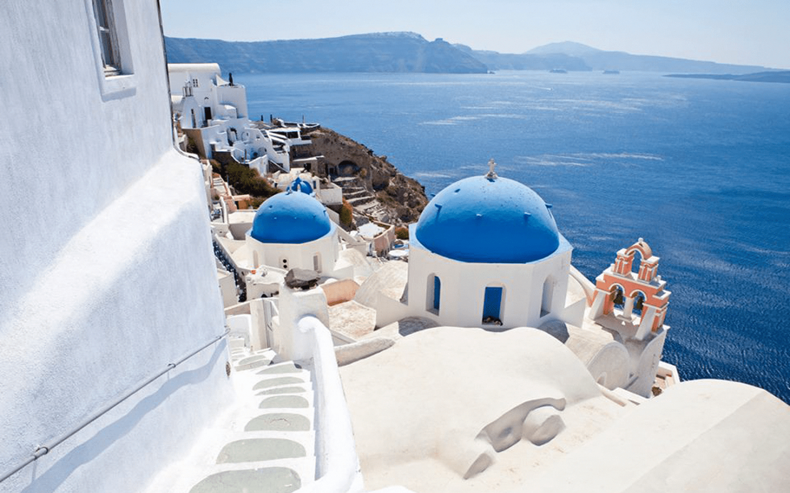 1600x1000 Fira Wallpaper. Fira Santorini Wallpaper