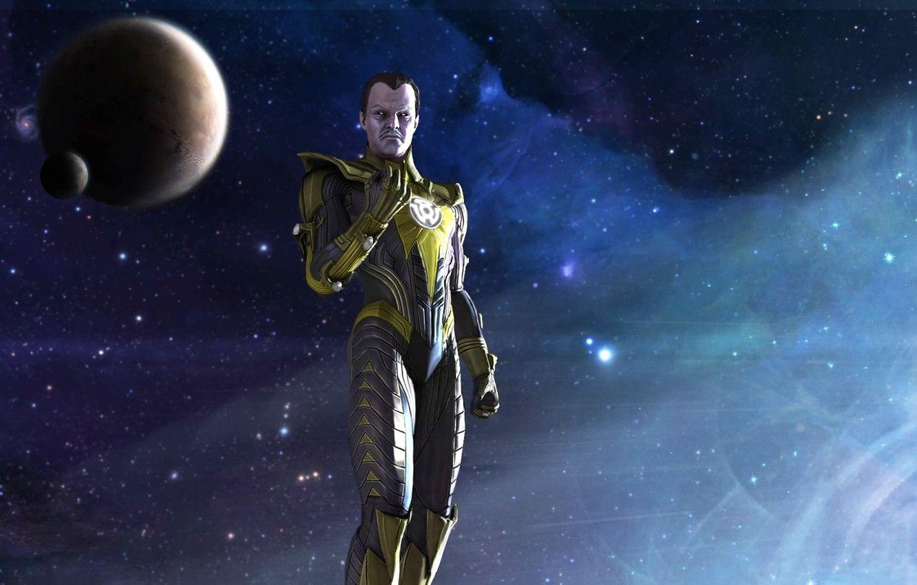 1332x850 Wallpaper space, Planet, DC Comics, Comics, yellow lantern