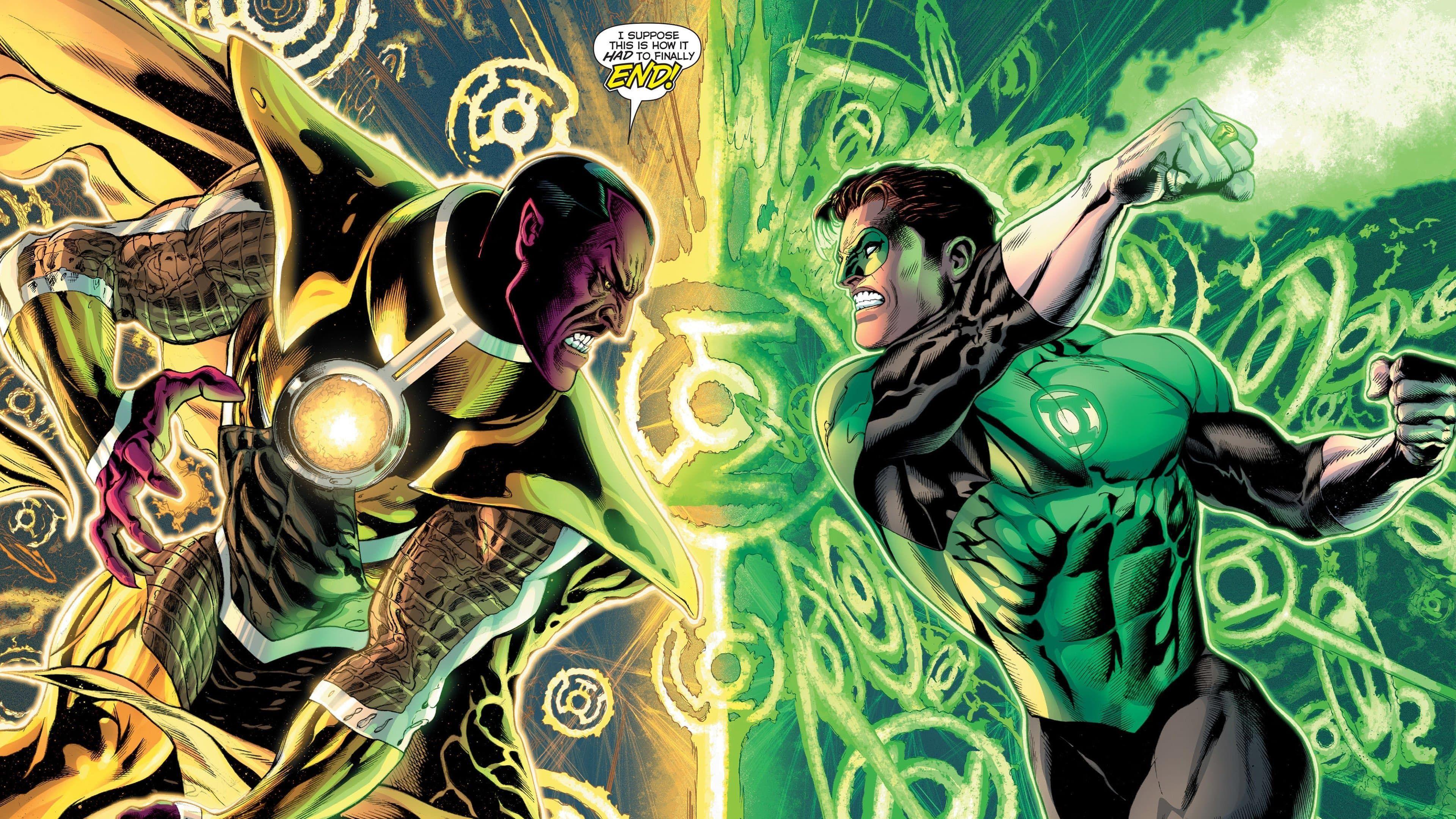 3840x2160 Green Lantern Corps Dc Comics. Green lantern hal jordan, Green