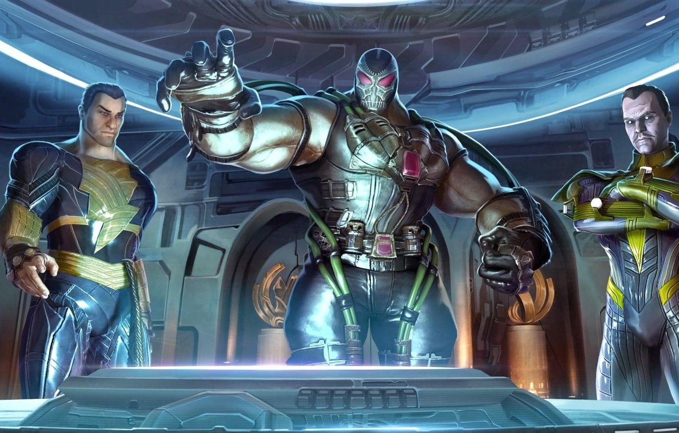 1332x850 Wallpaper mask, villain, team, Bane, bane, DC Comics, Comics