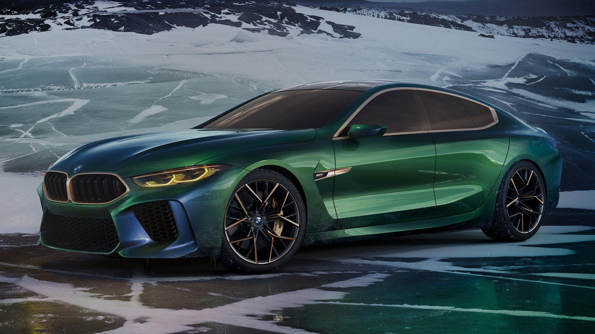 1920x1080 Free download 24 BMW M8 Gran Coupe HD Wallpaper Background Image