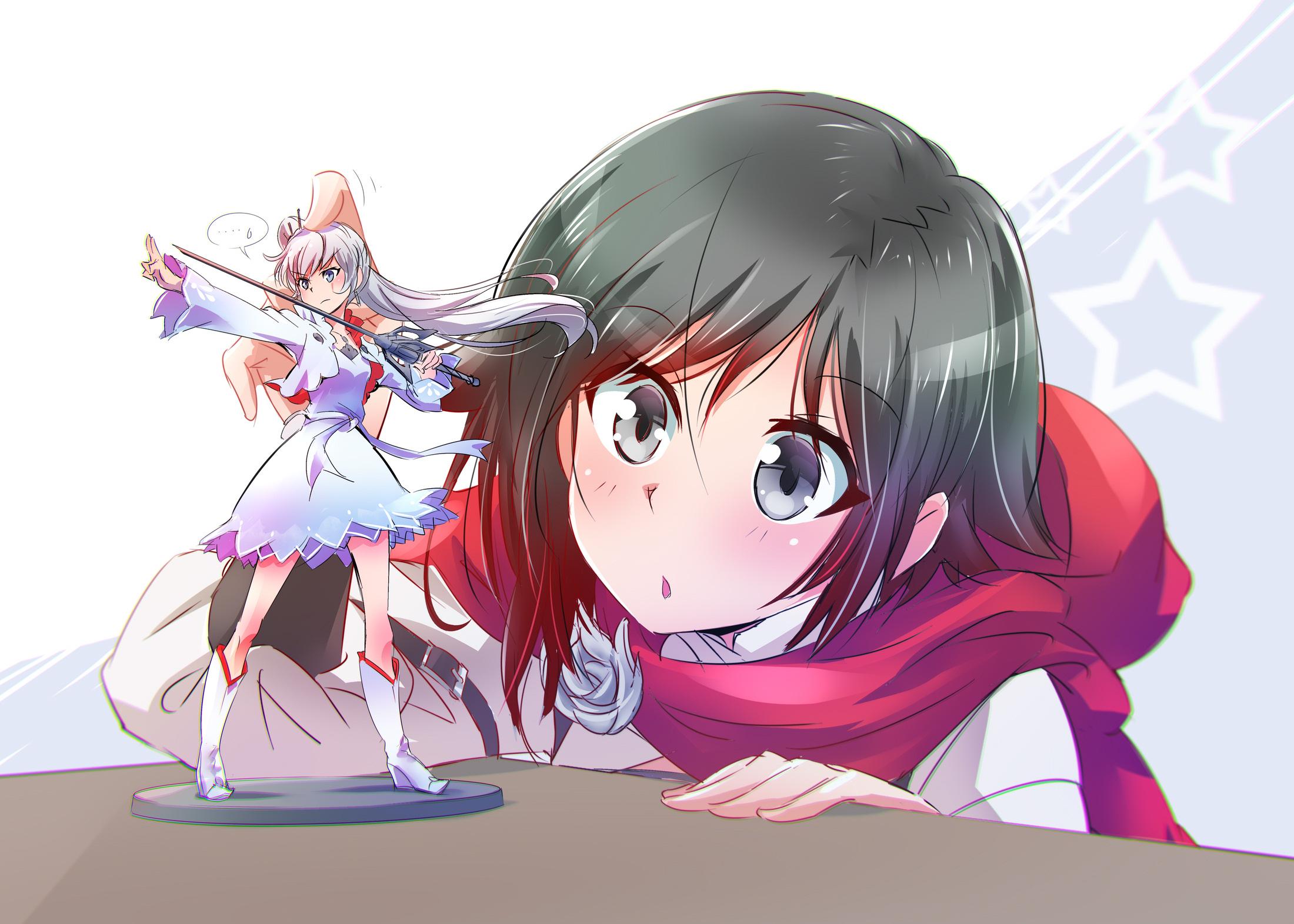 2200x1571 Ruby Rose, Weiss Schnee Wallpaper And Background Anime Art