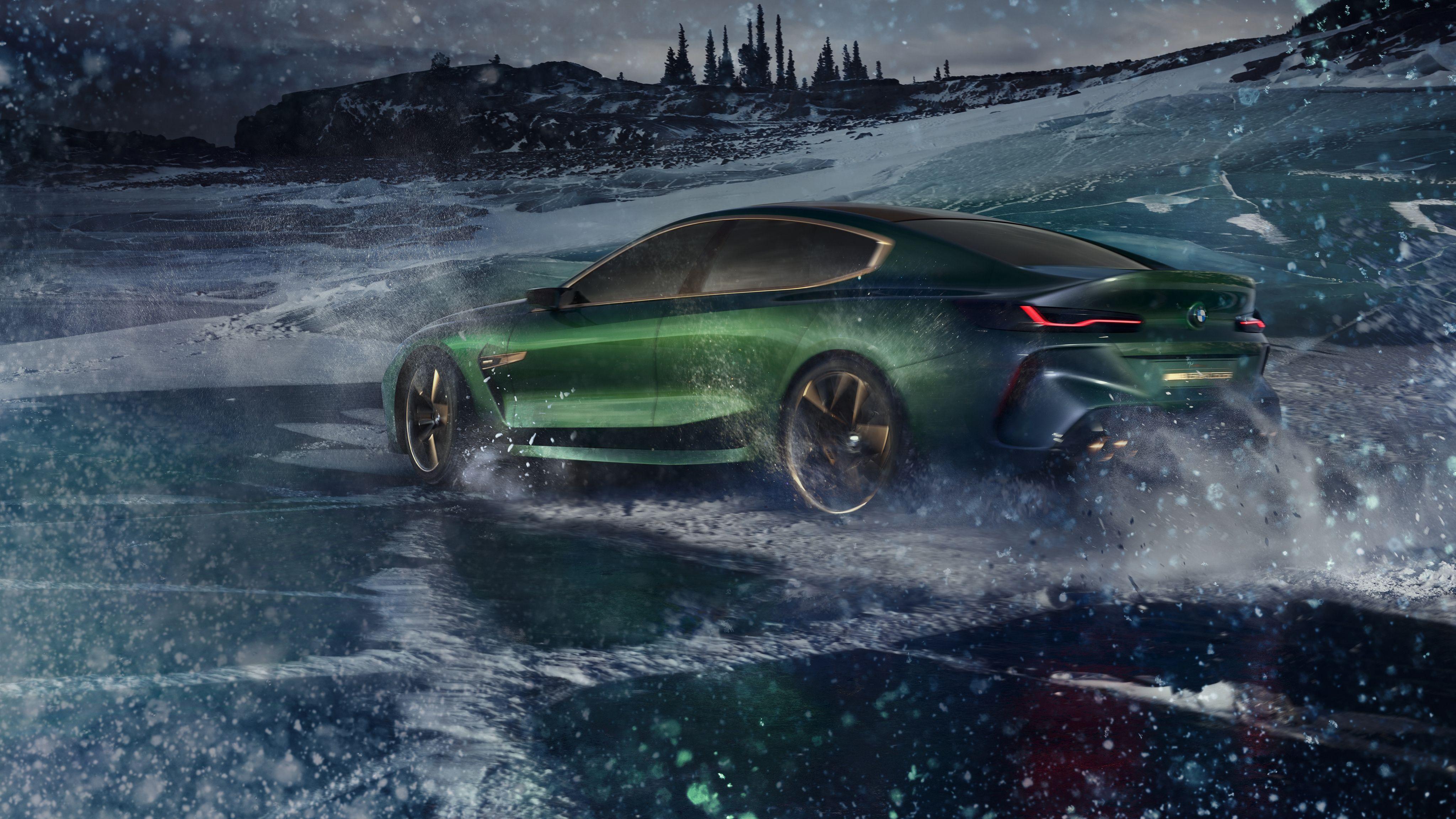 4096x2304 BMW Concept M8 Gran Coupe 4K 8 Wallpaper. HD Car Wallpaper