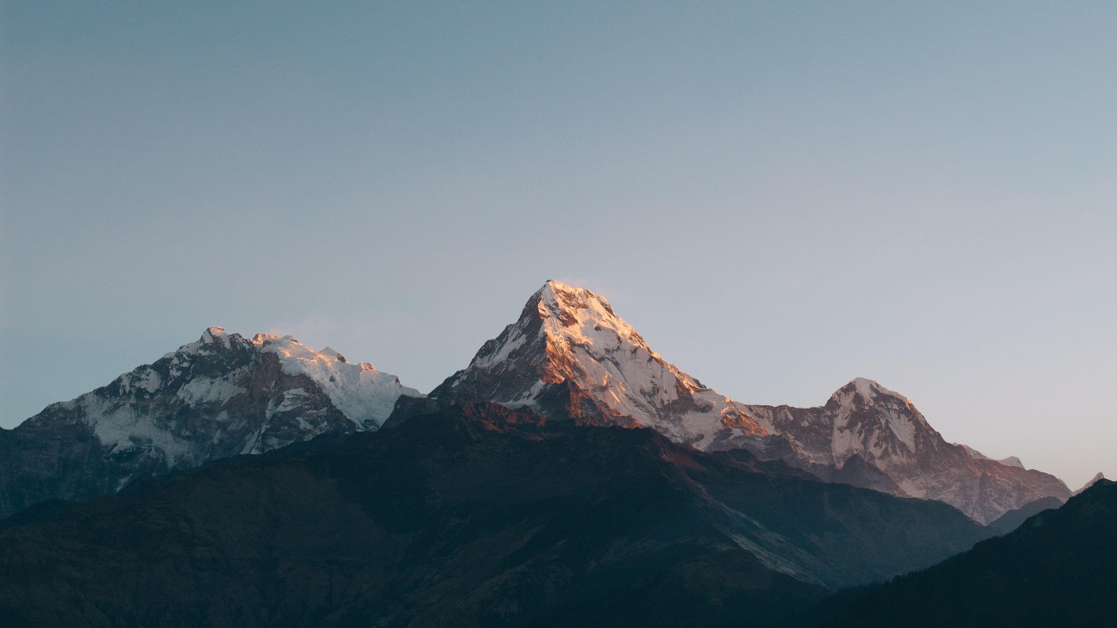 3840x2160 Annapurna Dakshin Mountains 4K Wallpaper HD Wallpaper ID 21158