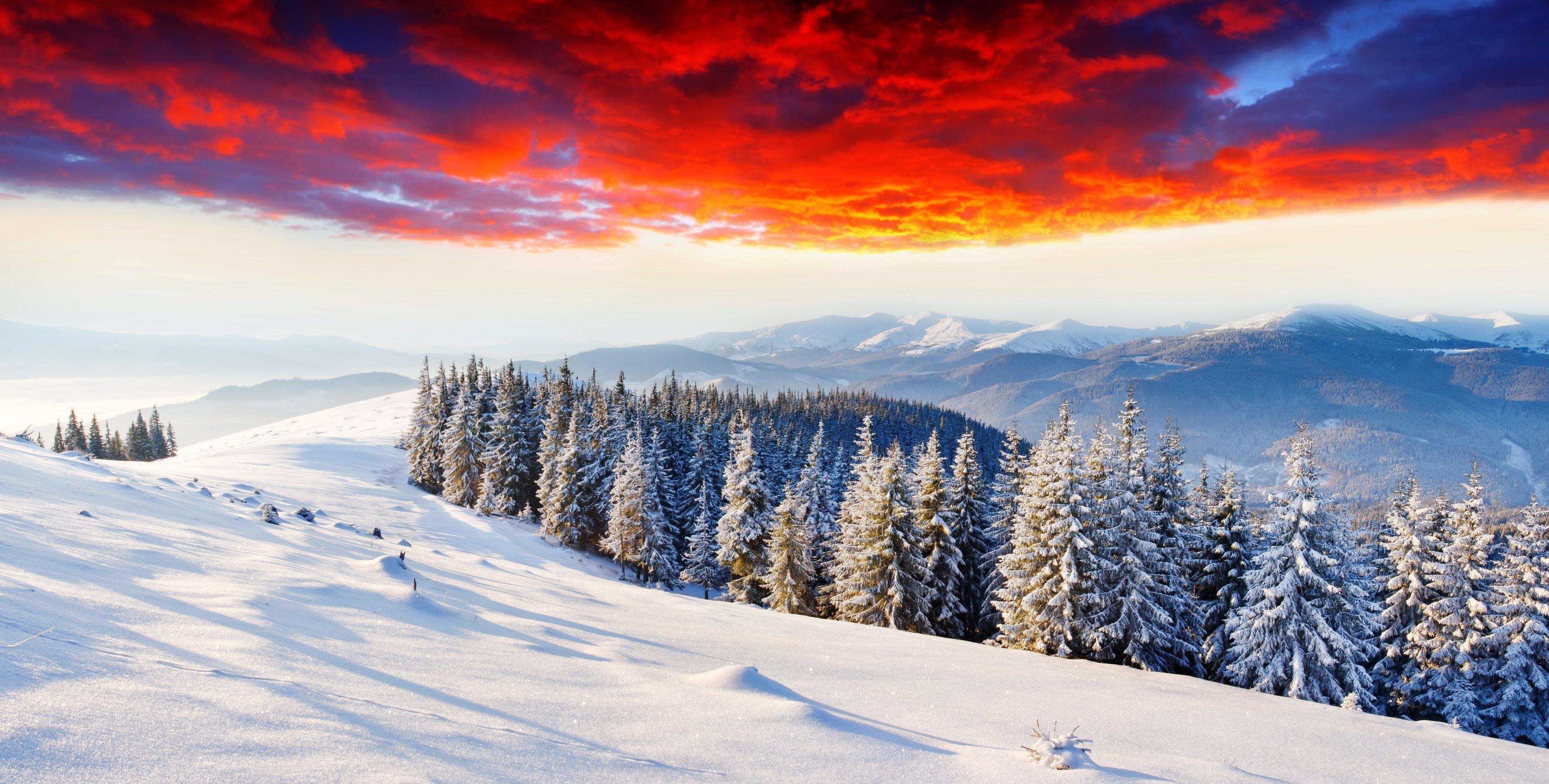 3840x1945 3840x1945 winter mountains 4k wallpaper amazing. Nature