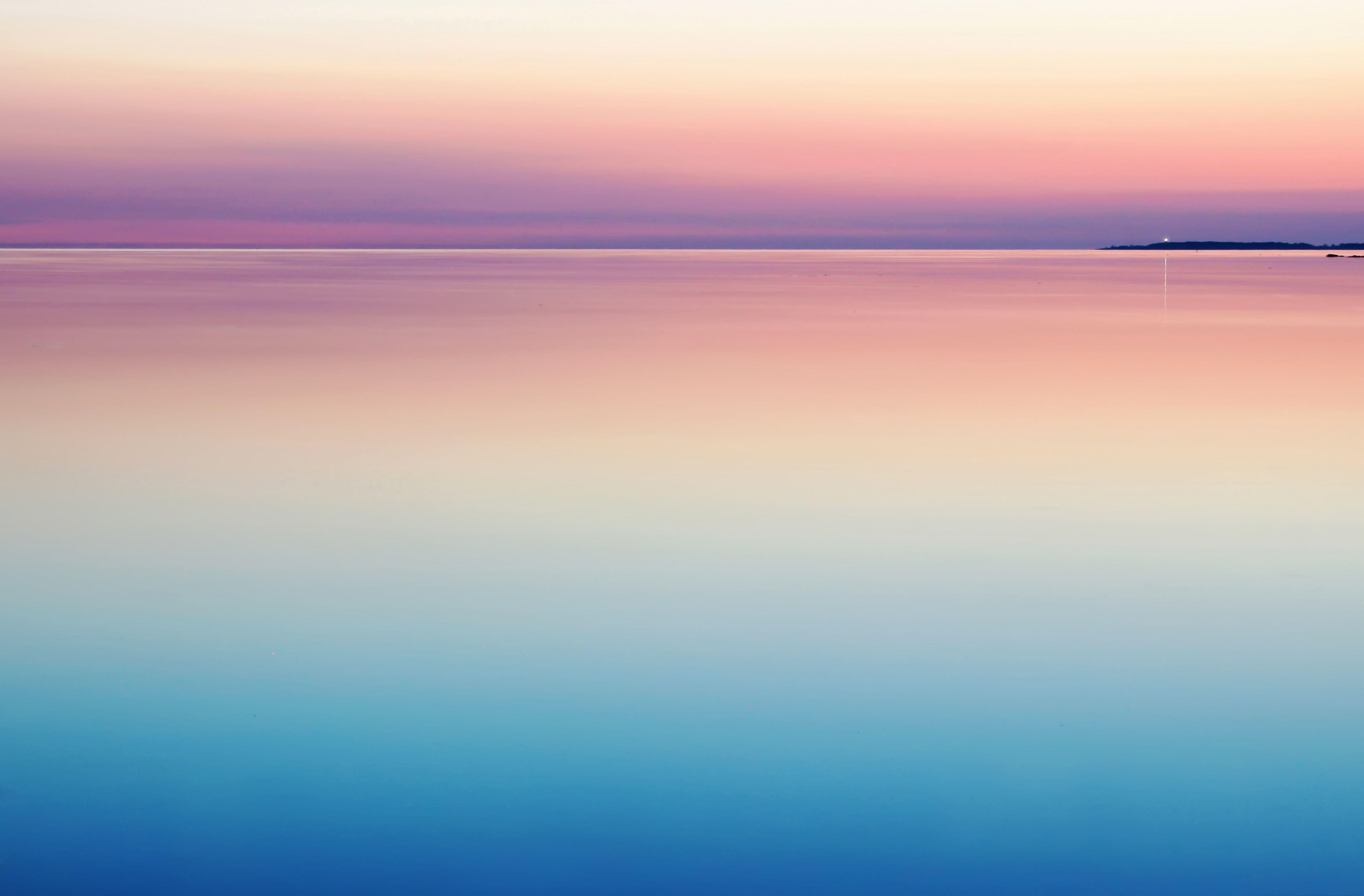 5000x3285 Wallpaper Seascape, Calm, Ocean, Sunset, HD, 5K, Nature