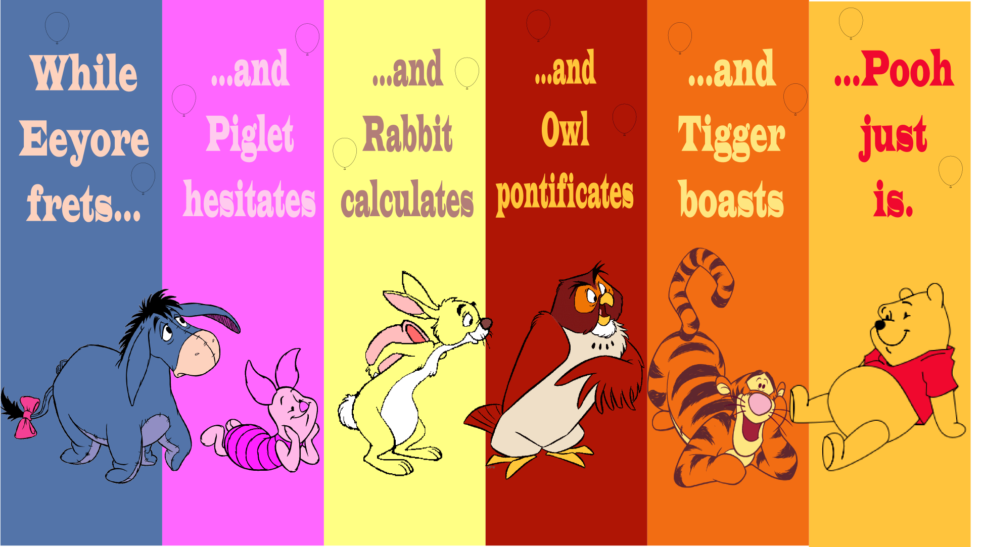 1945x1083 My first wallpaper. I was inspired by the book Tao of Pooh