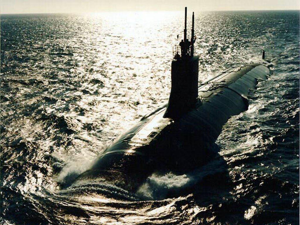 1024x768 Navy Submarine Wallpaper