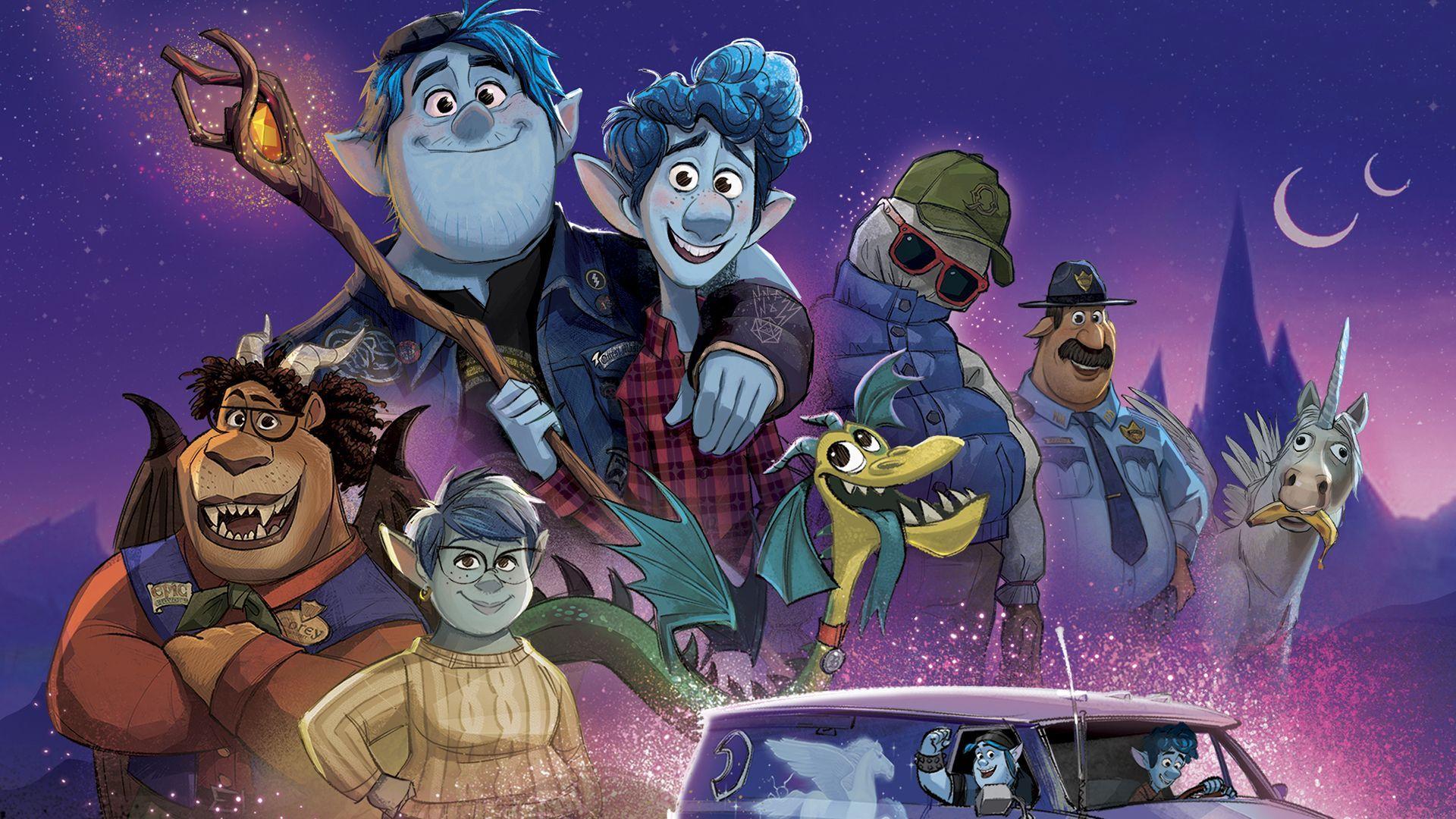 1920x1080 Pixar's Onward Wallpaper
