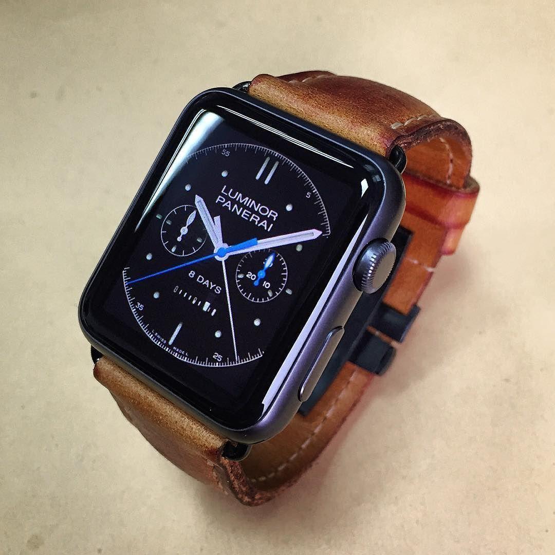 1080x1080 Applewatch with Panerai PAM530 dial by waatches. Apple watch