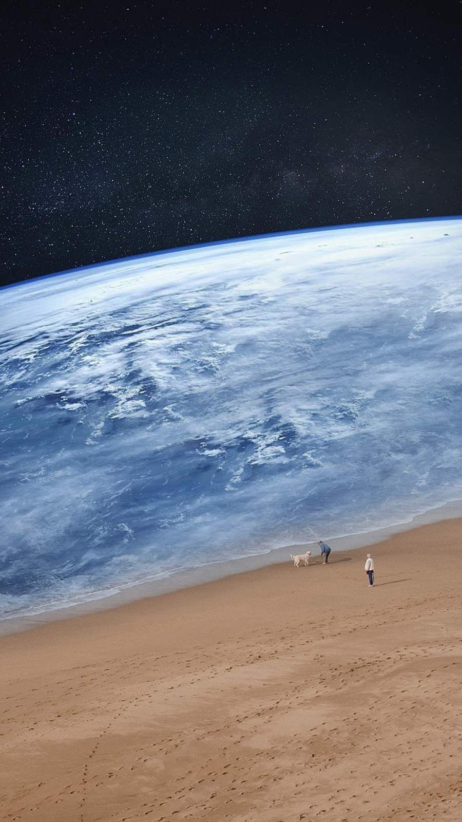 900x1600 Planet Earth Ocean iPhone Wallpaper. Surreal photo, Surrealism, Ocean iphone