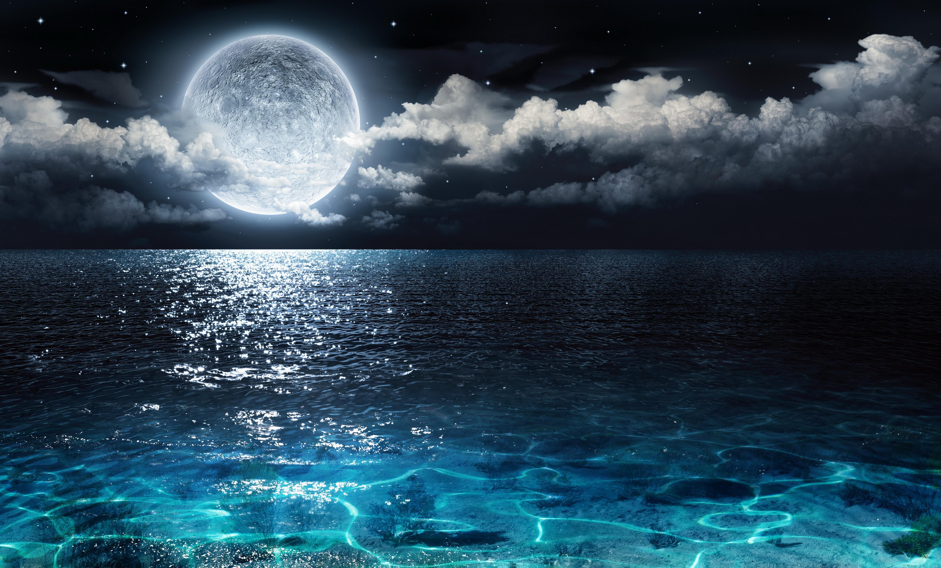 Ocean Night Sky Wallpapers - Top Free Ocean Night Sky Backgrounds