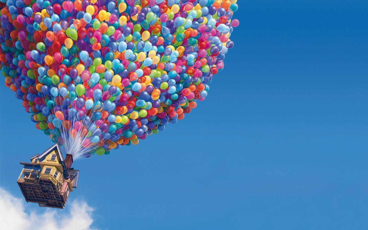 1440x900 Disney Up Wallpaper