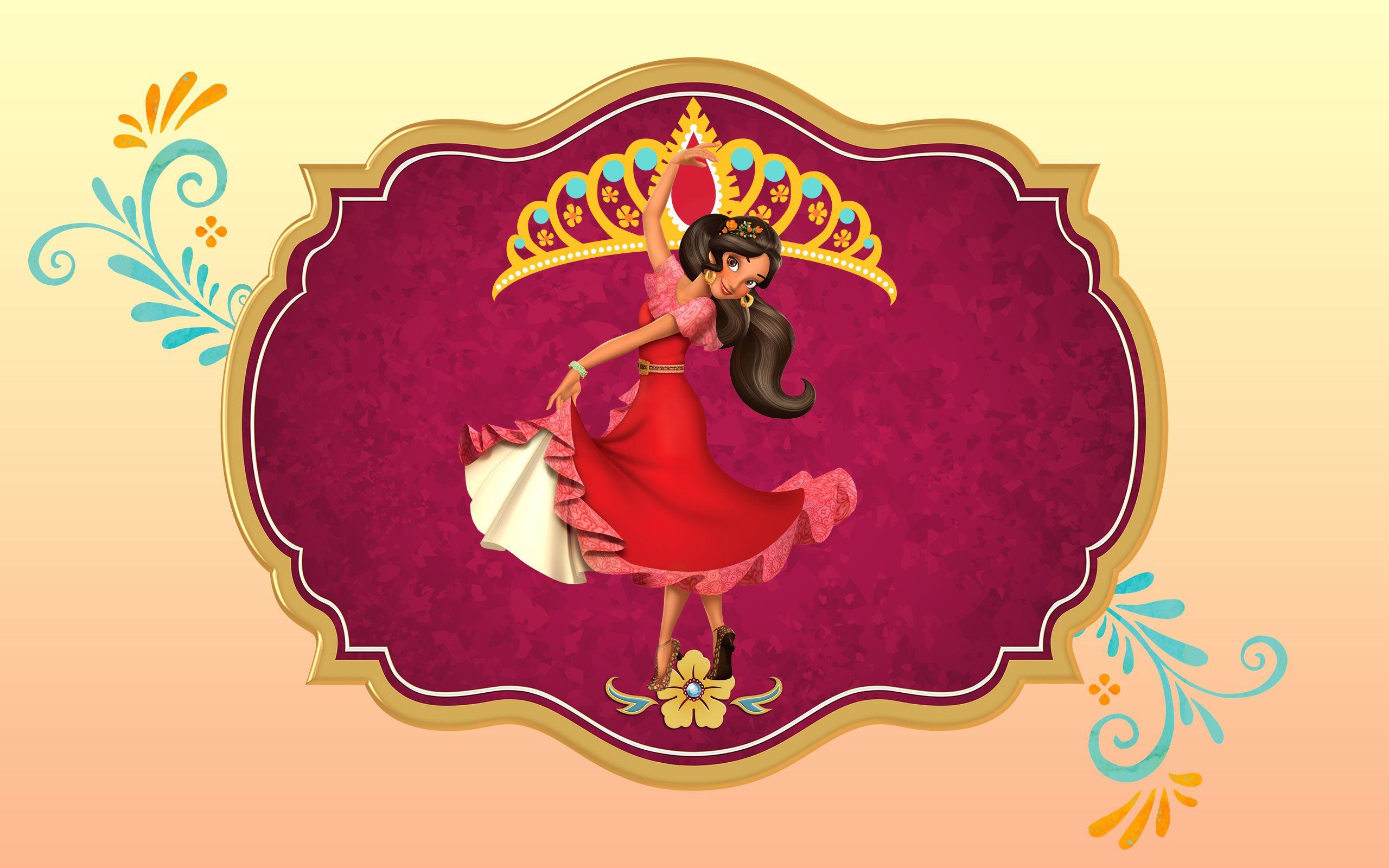 2560x1600 Elena of Avalor: Big wallpaper with main characters