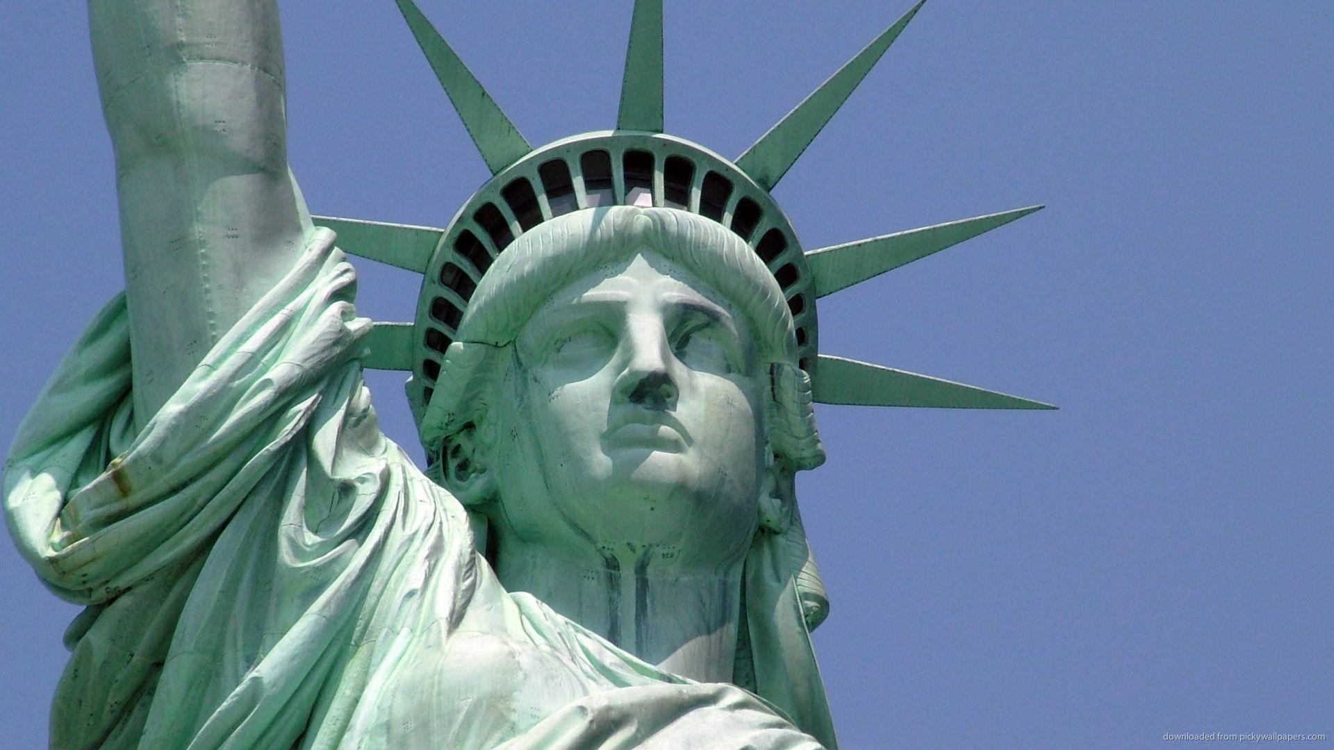 1920x1080 Free download Statue Of Liberty Front Wallpaper Travel HD