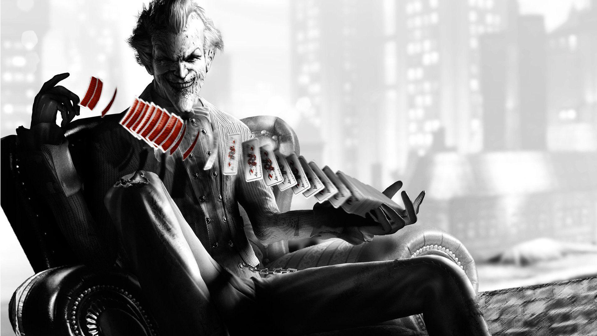 1920x1080 Dc Comics Wallpaper Batman Arkham City Joker Wallpaper 1920Ã—1080