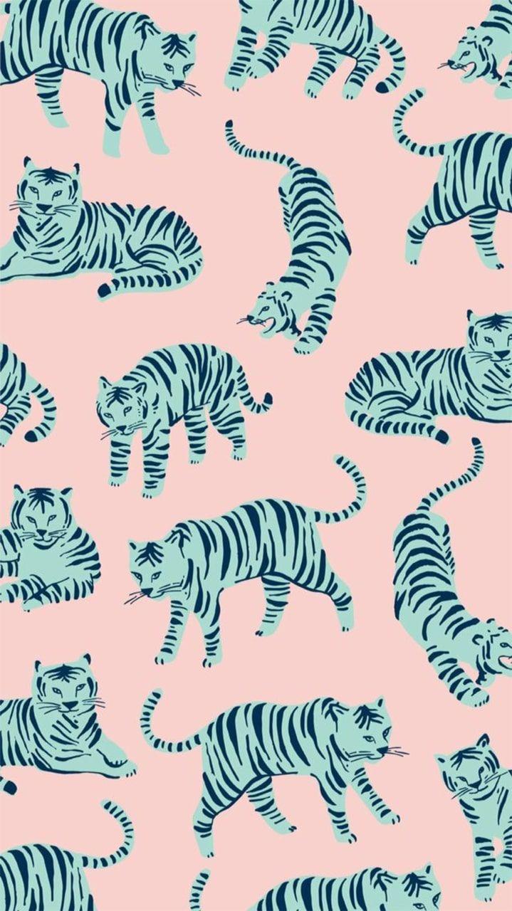 Pink Tiger Wallpapers - Top Free Pink Tiger Backgrounds - WallpaperAccess