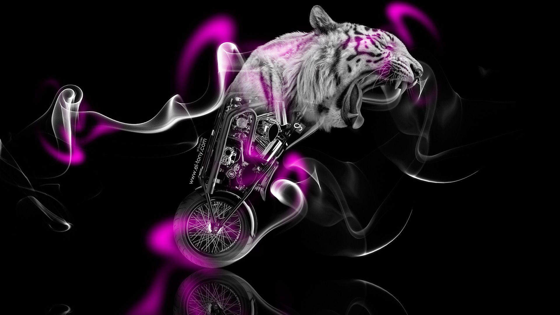 Pink Tiger Wallpapers - Top Free Pink Tiger Backgrounds - WallpaperAccess