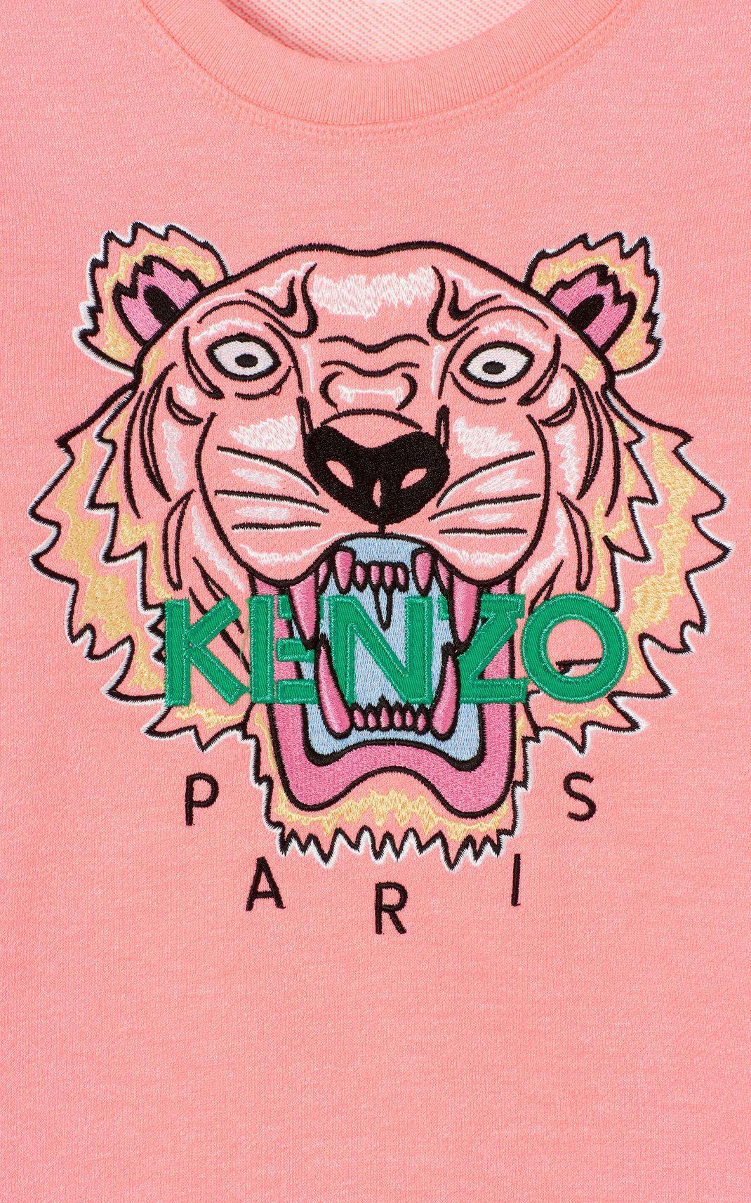 1070x1712 CORAL Tiger sweatshirt for women KENZO. Fond d'écran kenzo, Art