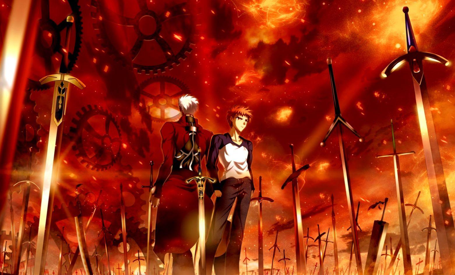 1562x945 Anime Fate Stay Night Wallpaper HD