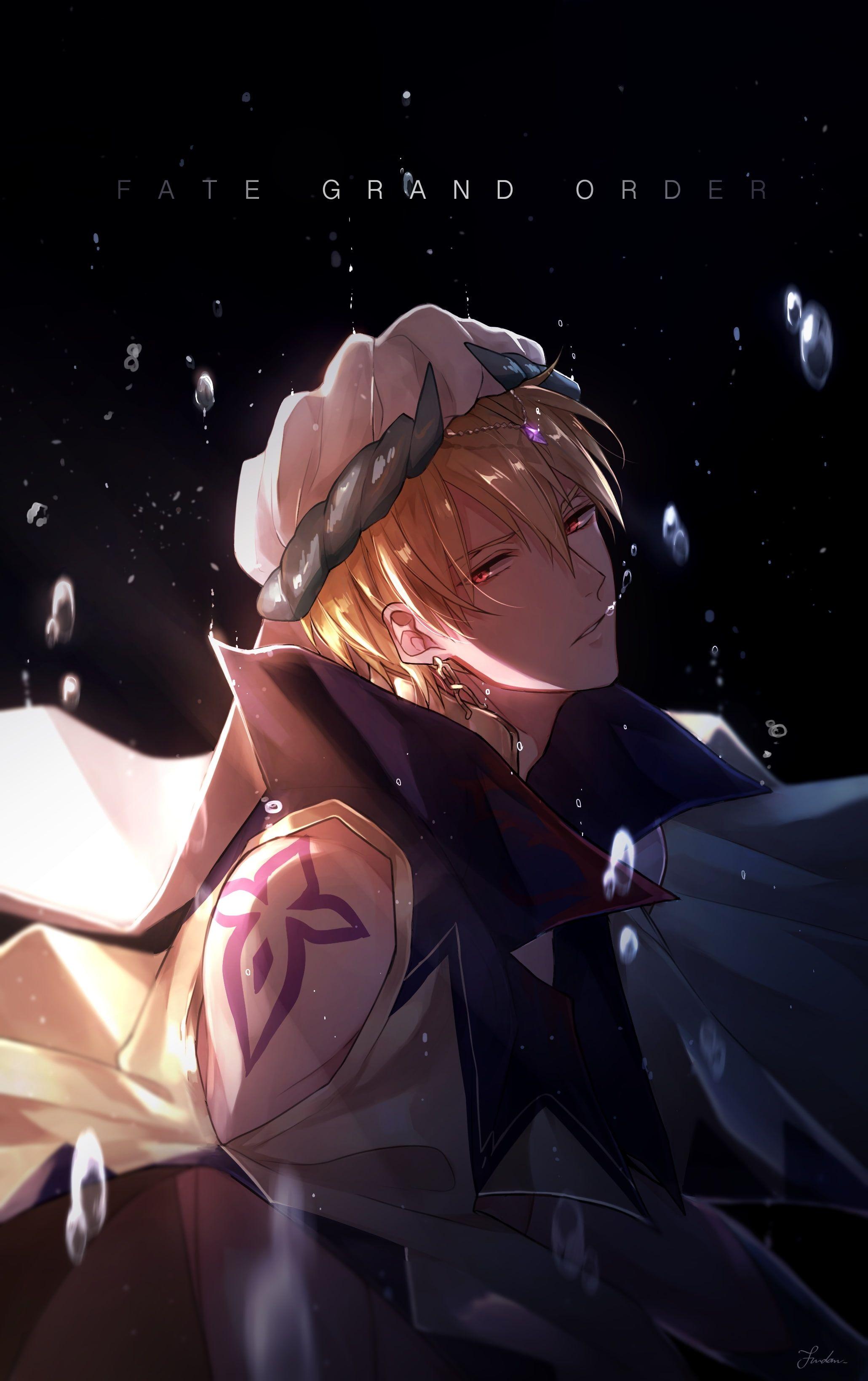 2061x3279 Gilgamesh Fate Wallpaper iPhone