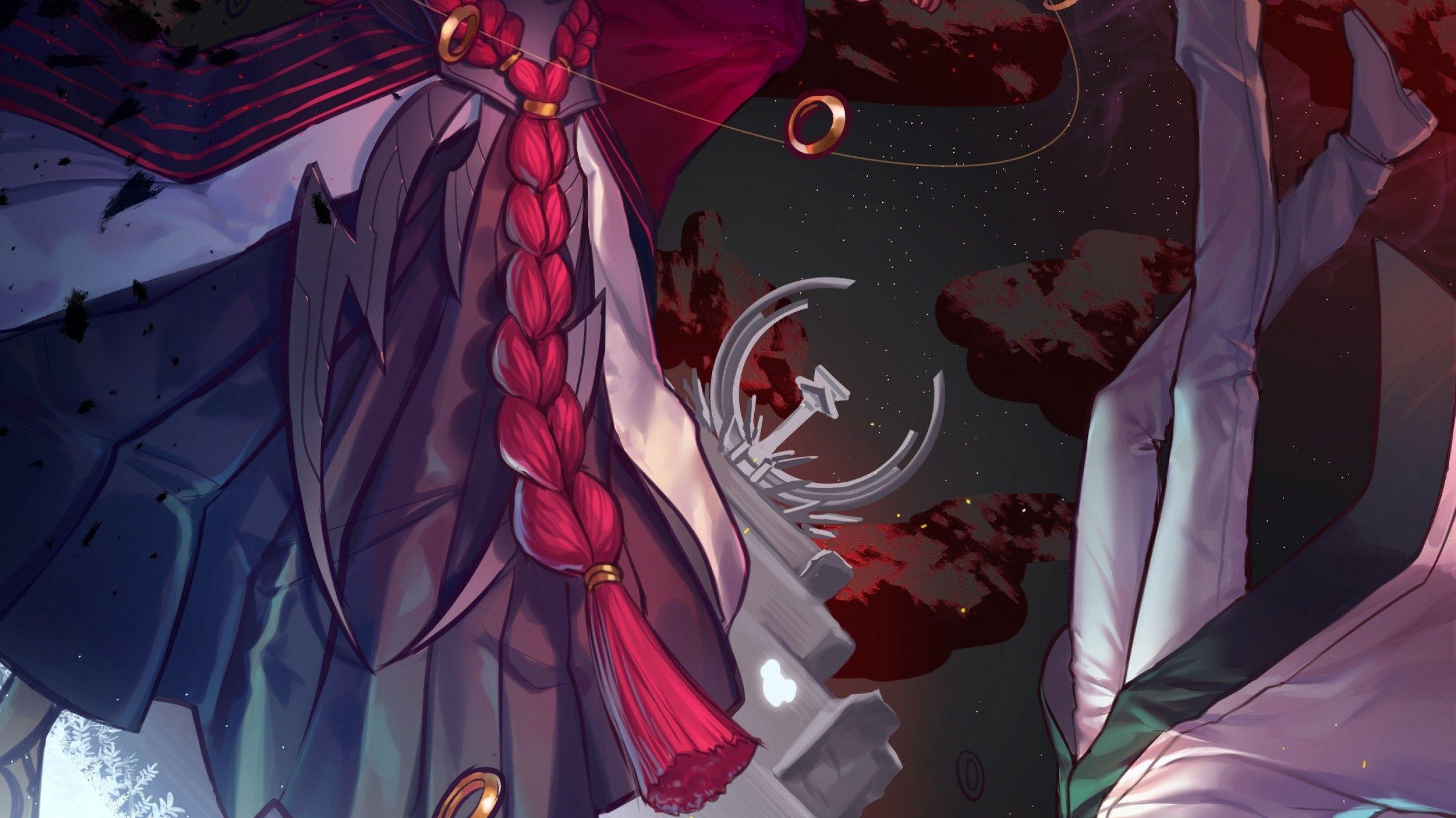 2560x1440 Download 2560x1440 Caster, Fate Grand Order, Solomon, Goetia