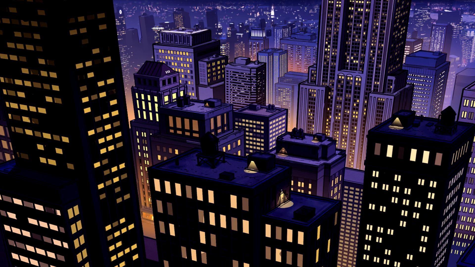 1920x1080 x 1080. The Wolf Among Us cityscape. The wolf among us