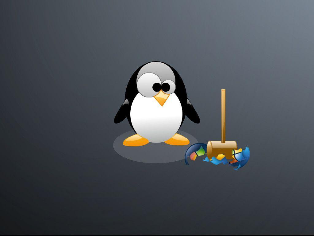 1024x768 Gallery for linux tux wallpaper