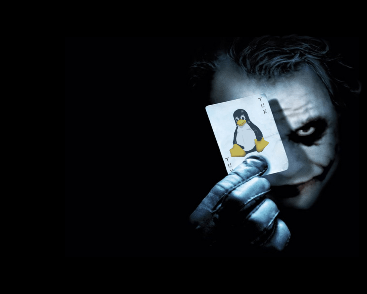 1280x1024 Linux Tux Background
