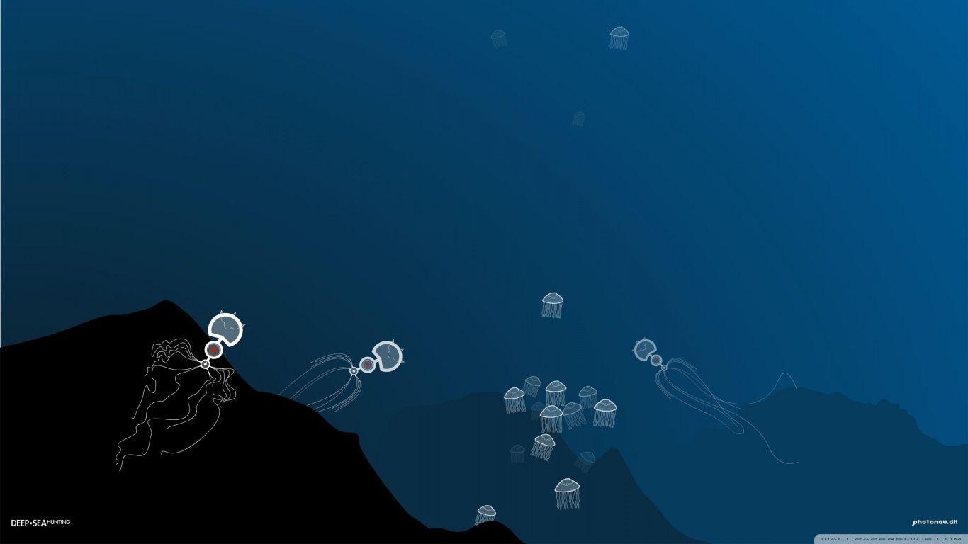 1366x768 Deep Sea Wallpaper