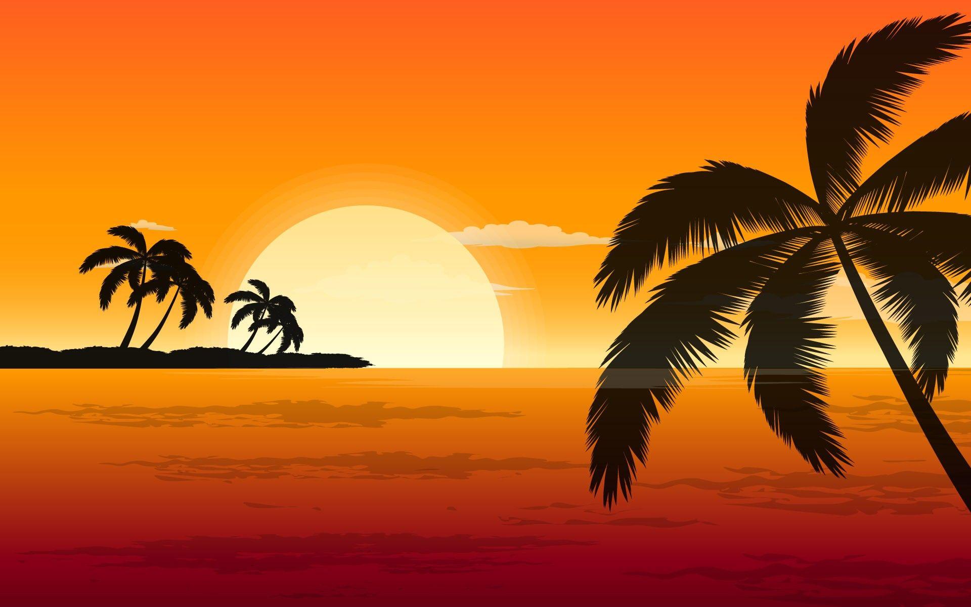 Cartoon Sunset Wallpapers Top Free Cartoon Sunset Backgrounds