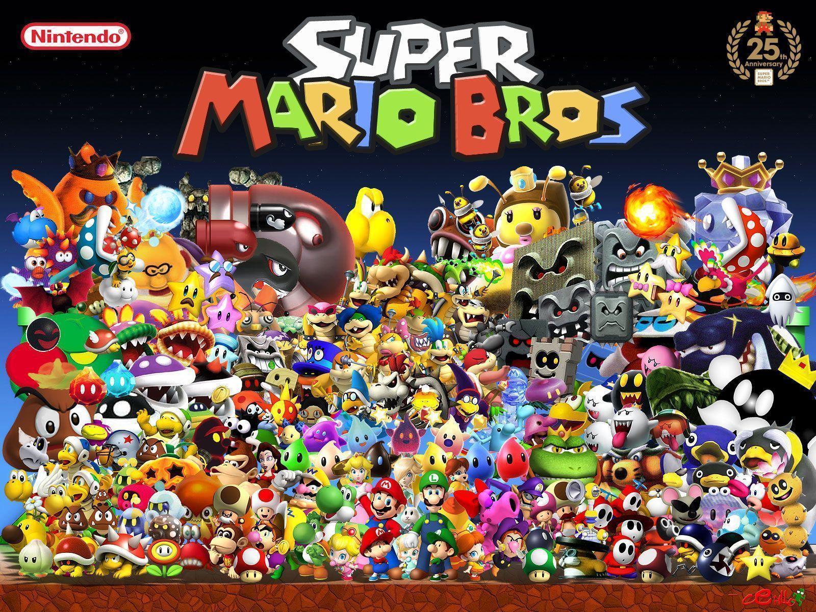 1600x1200 Super Mario Wallpaper