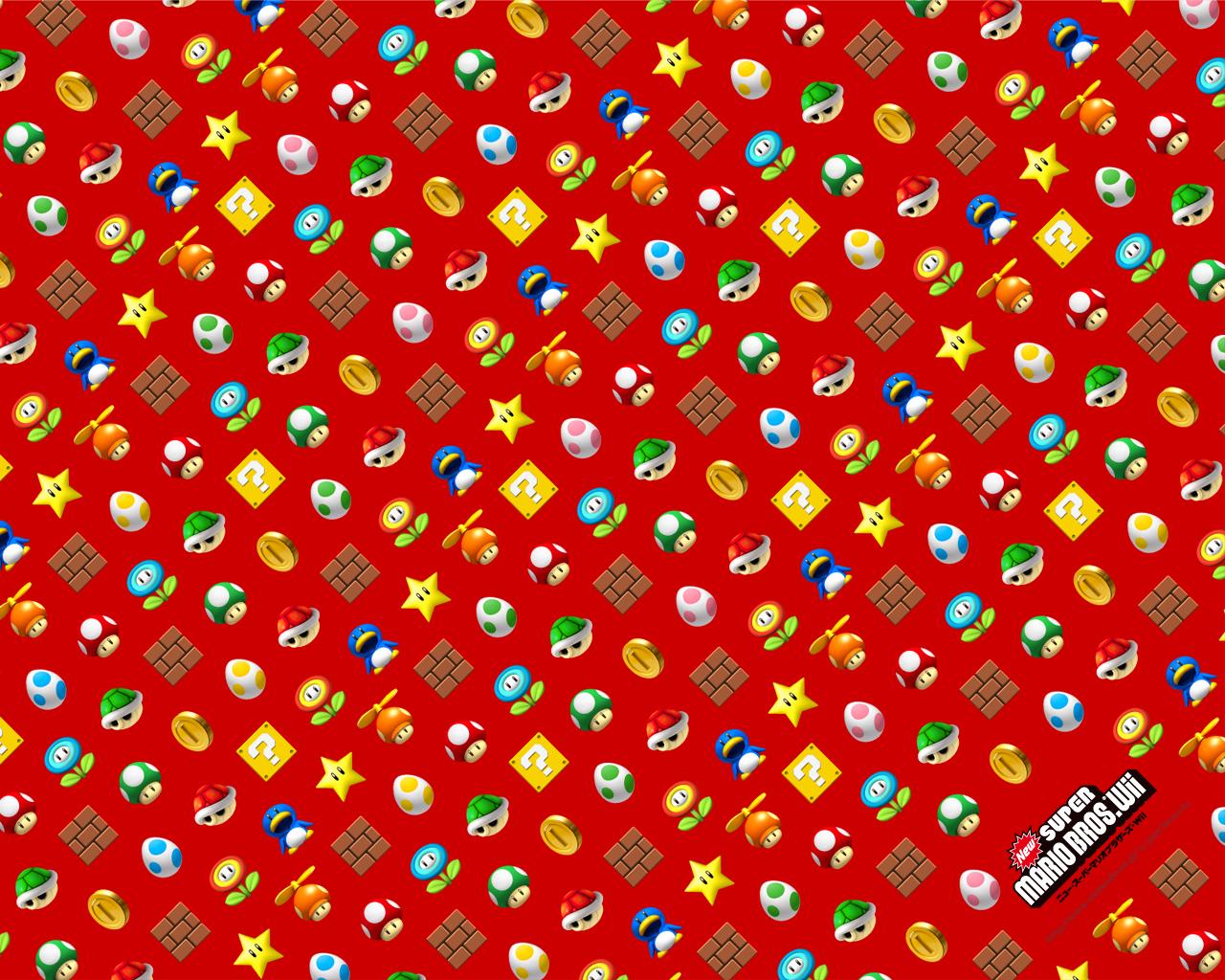 1280x1024 Desktop Wallpaper from Super Mario Games on