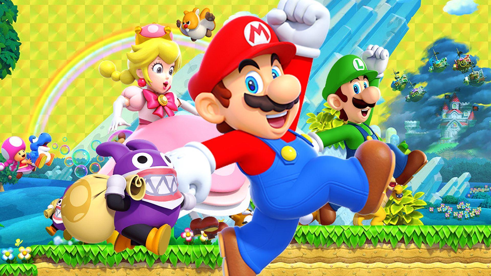 1920x1080 New Super Mario Bros. U Deluxe is Nintendo's first official Switch