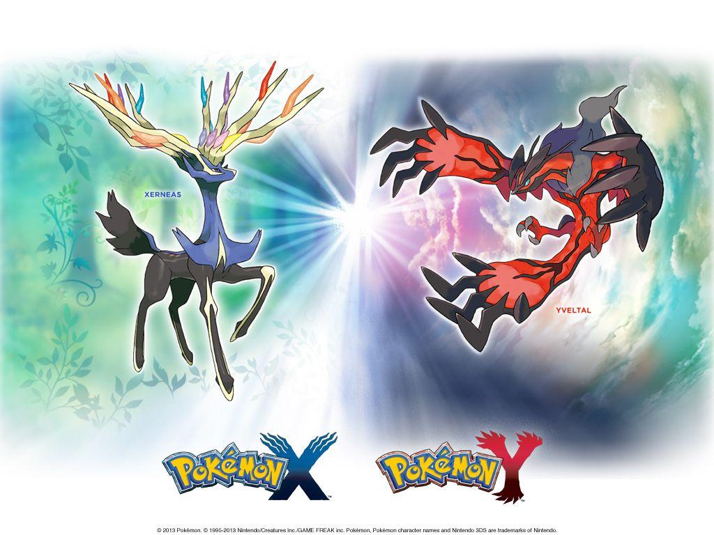 1024x768 Legendary Pokemon X And Y 1024x768