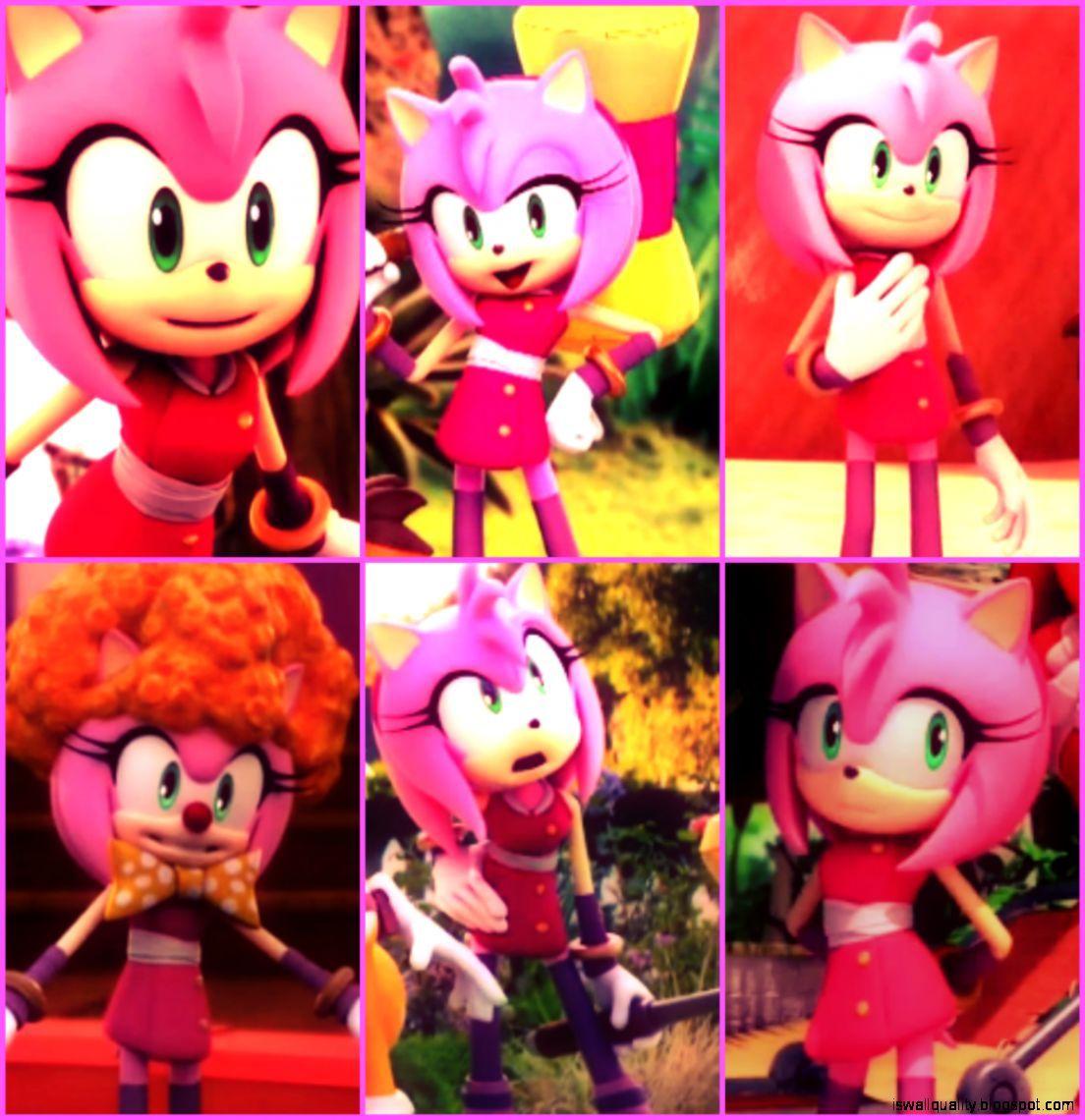 1104x1140 Amy Rose Sonic Fantasy Art Wallpaper