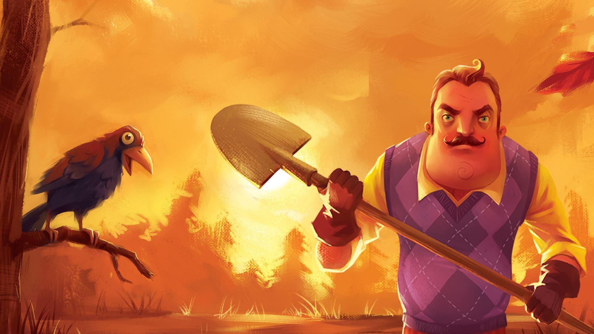 Hello neighbor картины