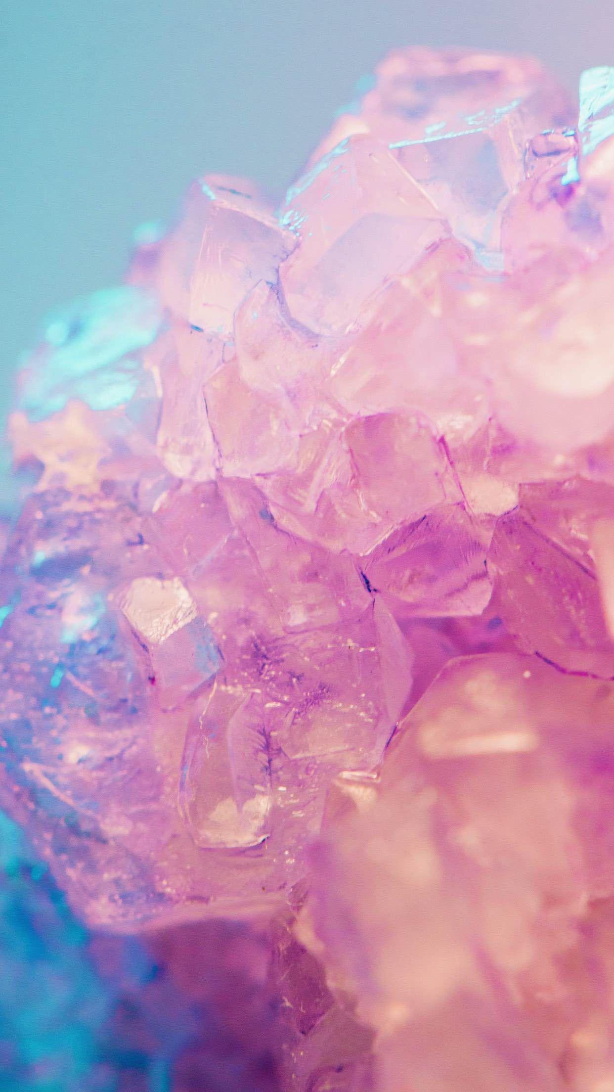 1242x2208 iPhone Crystal Wallpaper